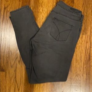 Women’s Calvin Klein gray legging jeans